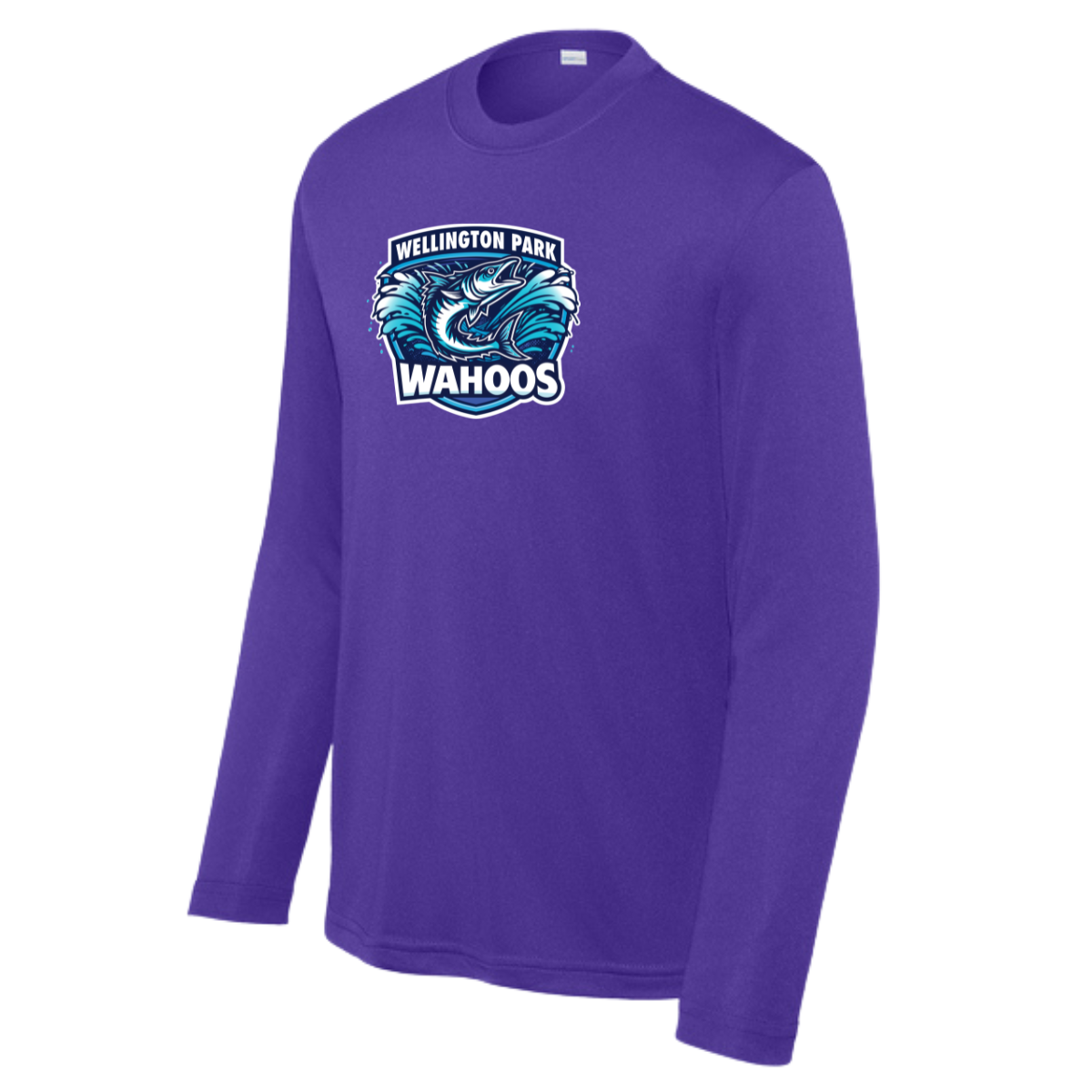 Youth Wellington Park Wahoos Sport-Tek PosiCharge Competitor Tee