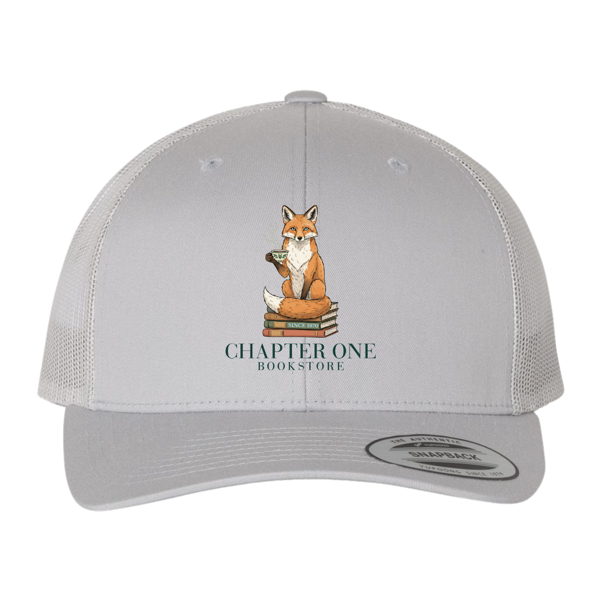 Chapter One Bookstore Yupoong Retro Trucker Hat
