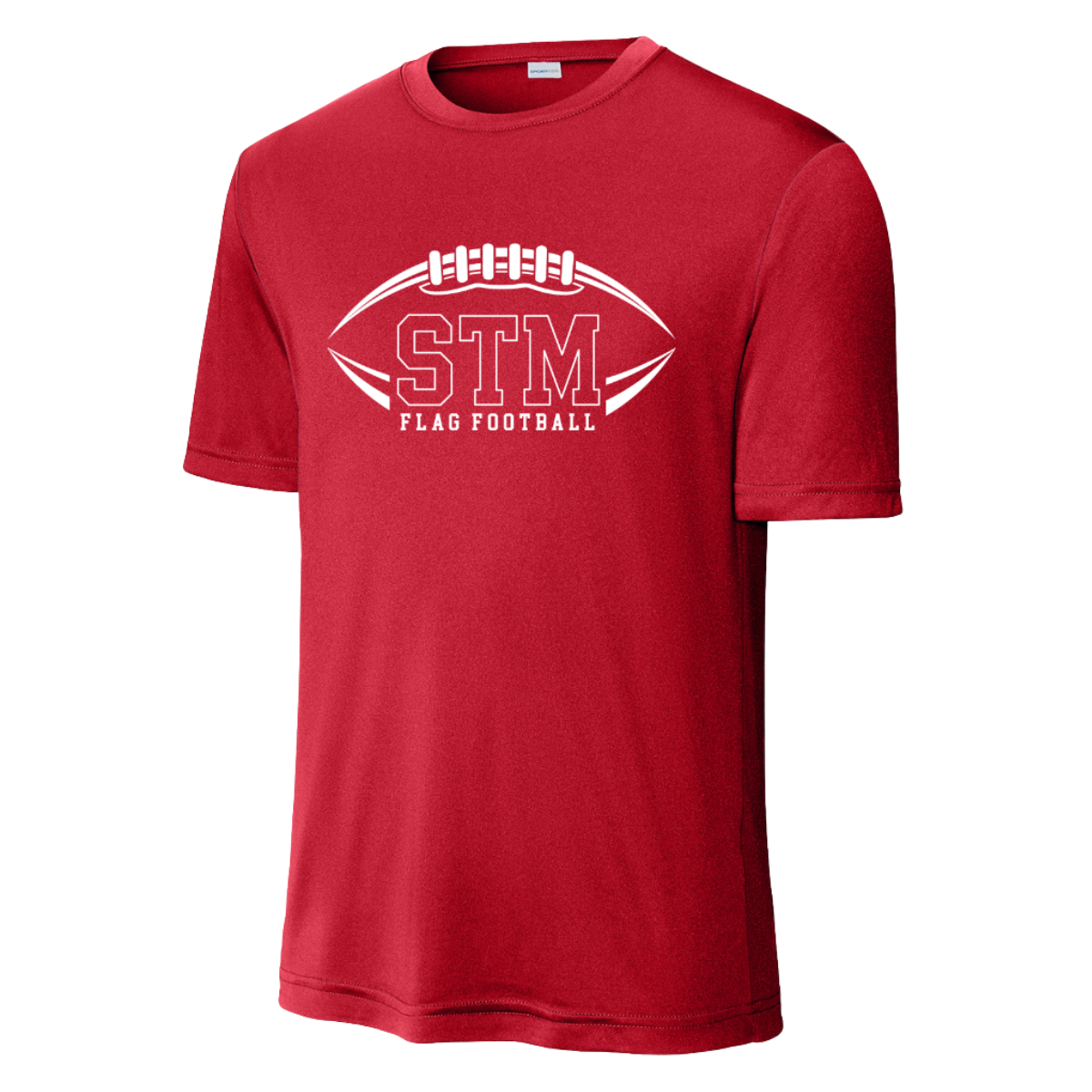 Personalizable - Youth STM Football Sport-Tek PosiCharge Competitor Tee