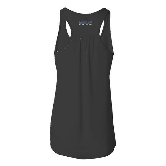 Women's Maclay Basketball Bella + Canvas Flowy Racerback Tank