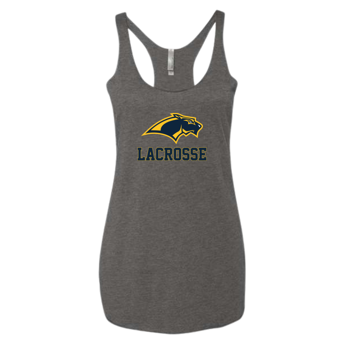 Women's PJP Boy Lacrosse Next Level Racerback Tank Top