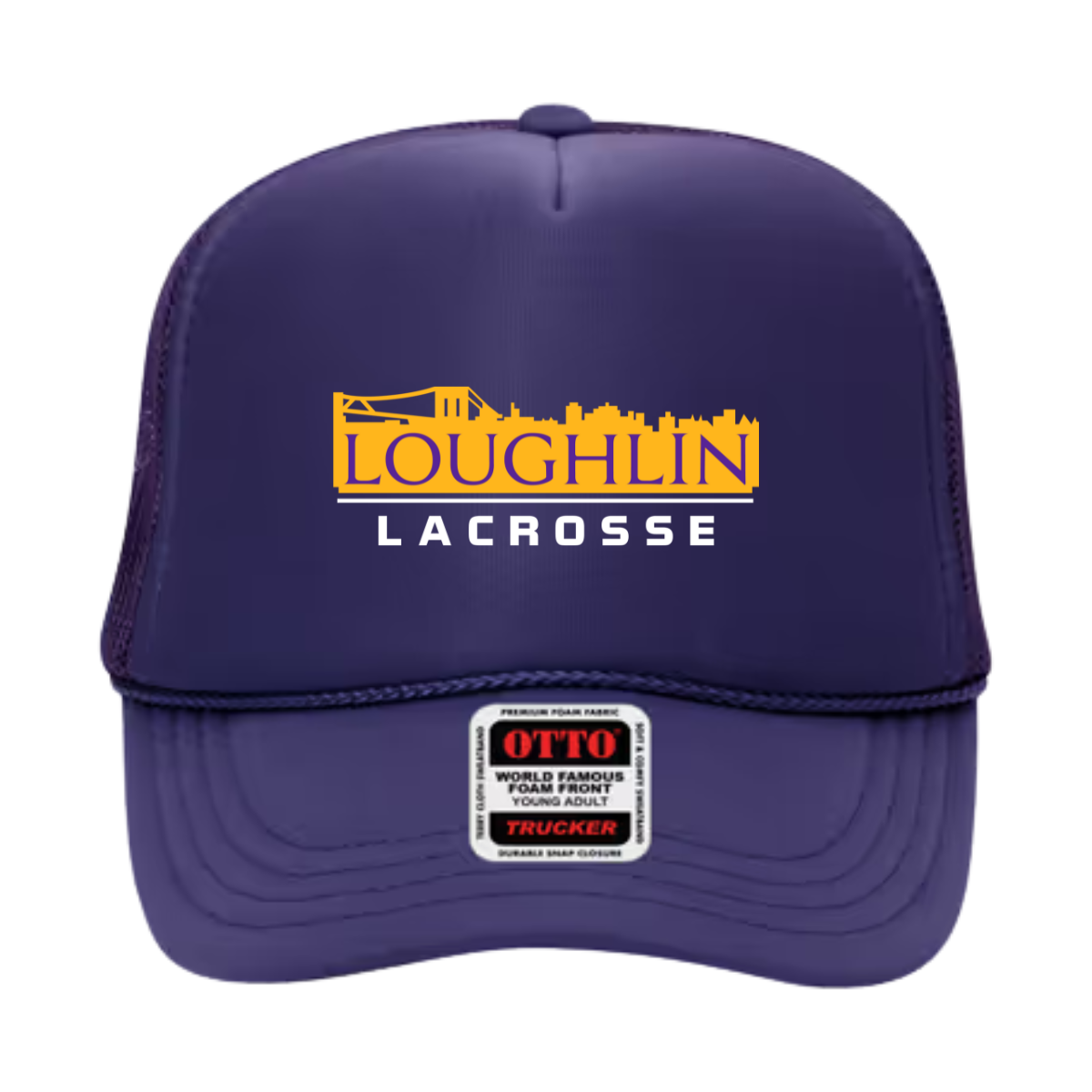 BLMHS Lacrosse Otto 5-Panel Crown Mesh Back Trucker Hat