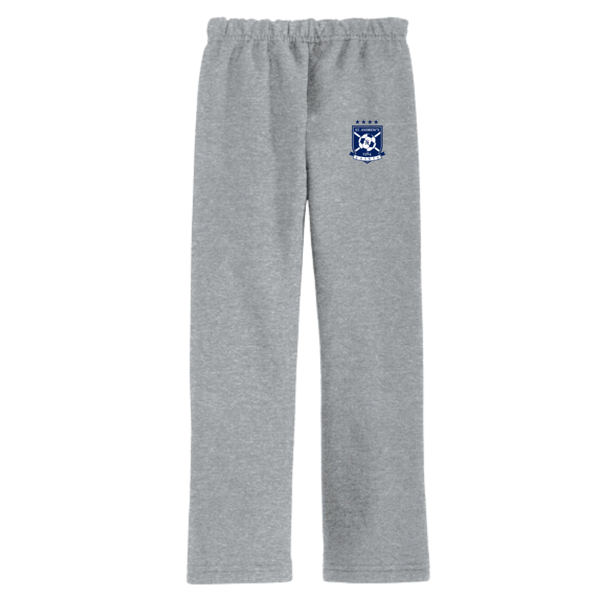 Adult Saints Girls Soccer Open-Bottom Relaxed Sweatpants