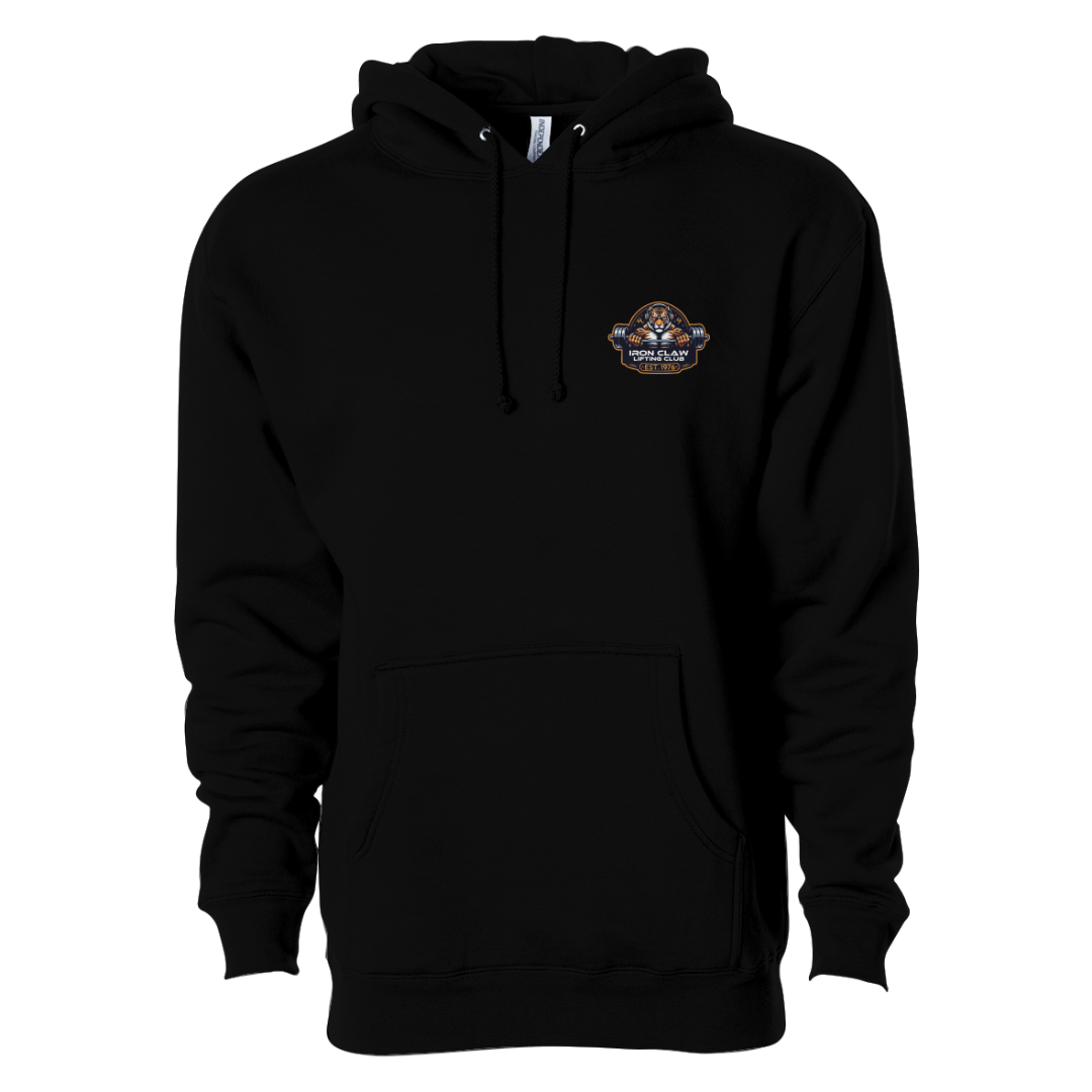 Adult Iron Claw Lifting Heavyweight Pullover Hoodie