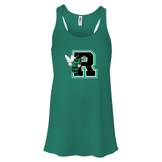 Women's Jr Hornets Lacrosse Bella + Canvas Flowy Racerback Tank