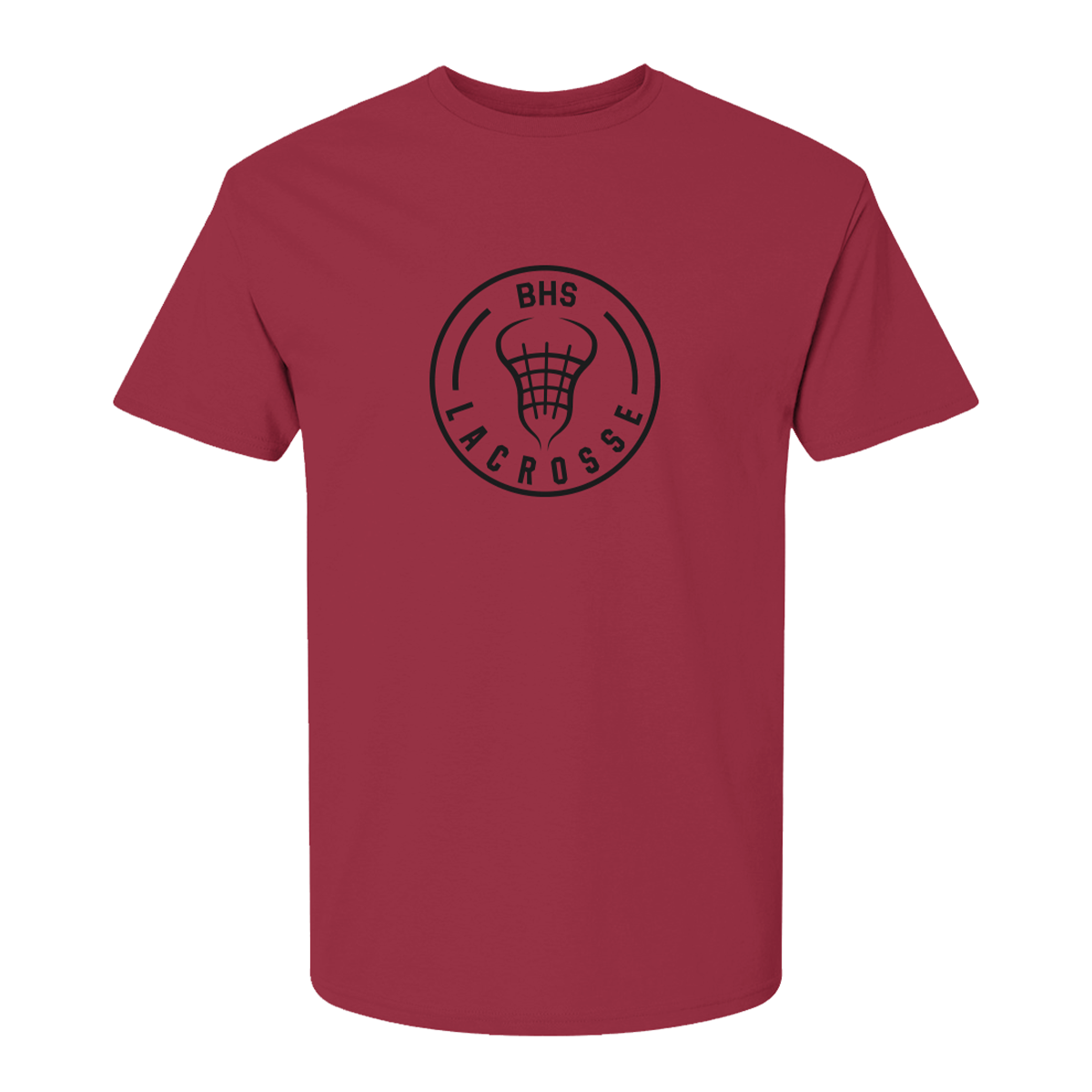 Adult Bartlett HS Lacrosse Fruit of the Loom HD Cotton T-Shirt