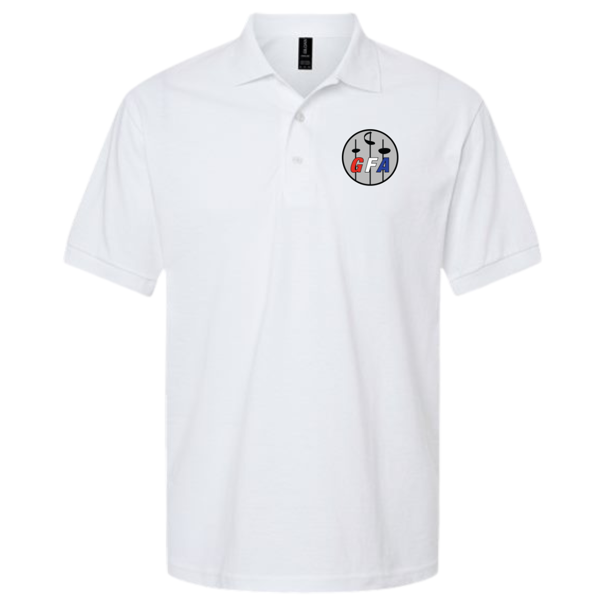 Adult Greensboro Fencing Academy Gildan Dryblend Polo