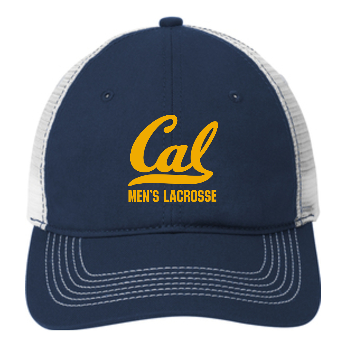 Cal Men's Lacrosse District Mesh Back Cap