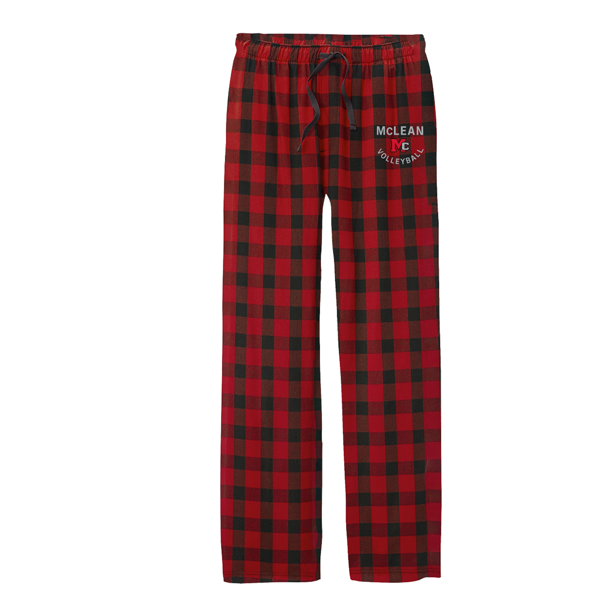 Adult McLean Volleyball District Flannel Plaid Pant