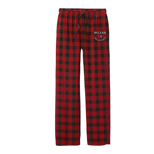 Adult McLean Volleyball District Flannel Plaid Pant