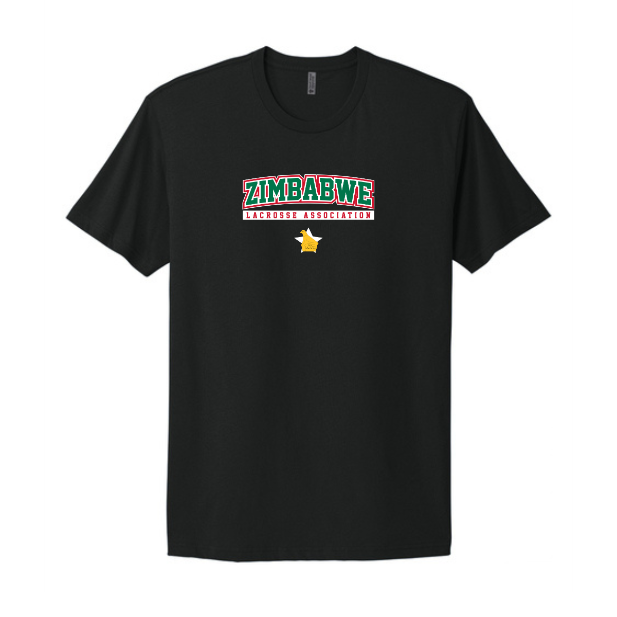 Adult Zimbabwe Lacrosse Next Level Cotton T-Shirt