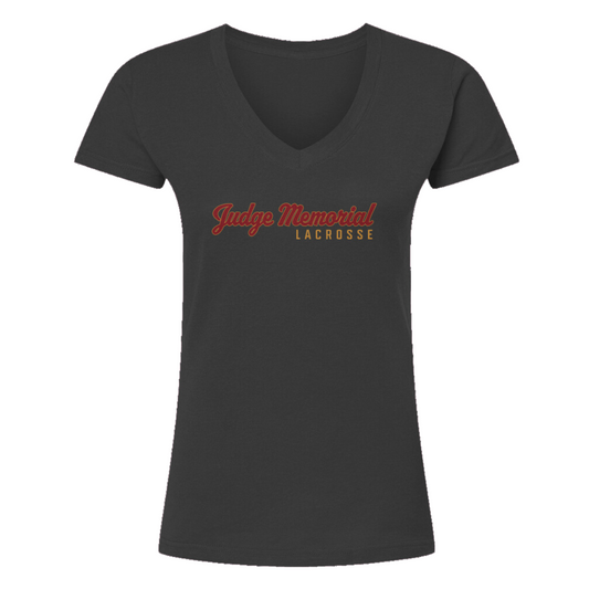 Women's Judge Lax Tultex V-Neck T-Shirt