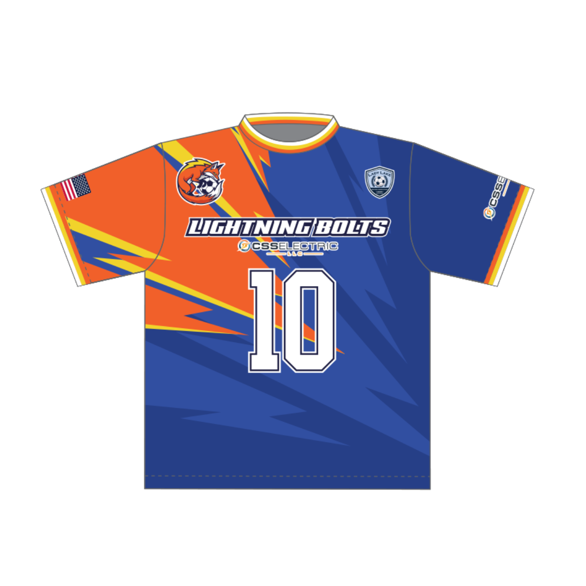 CSS Lightning Bolts Jersey