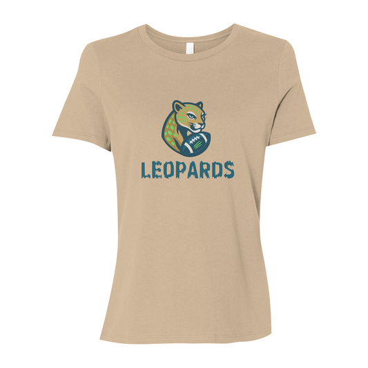 Women’s Leopards Bella + Canvas Relaxed Jersey T-Shirt