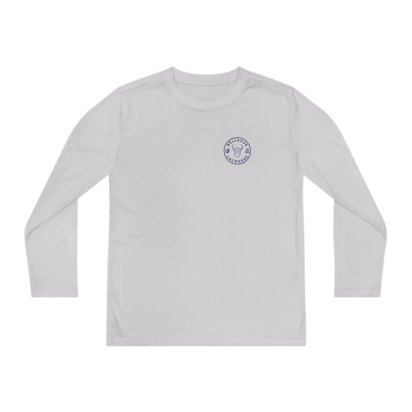 Youth Bellevue Lacrosse Sport-Tek Performance Long Sleeve Shirt