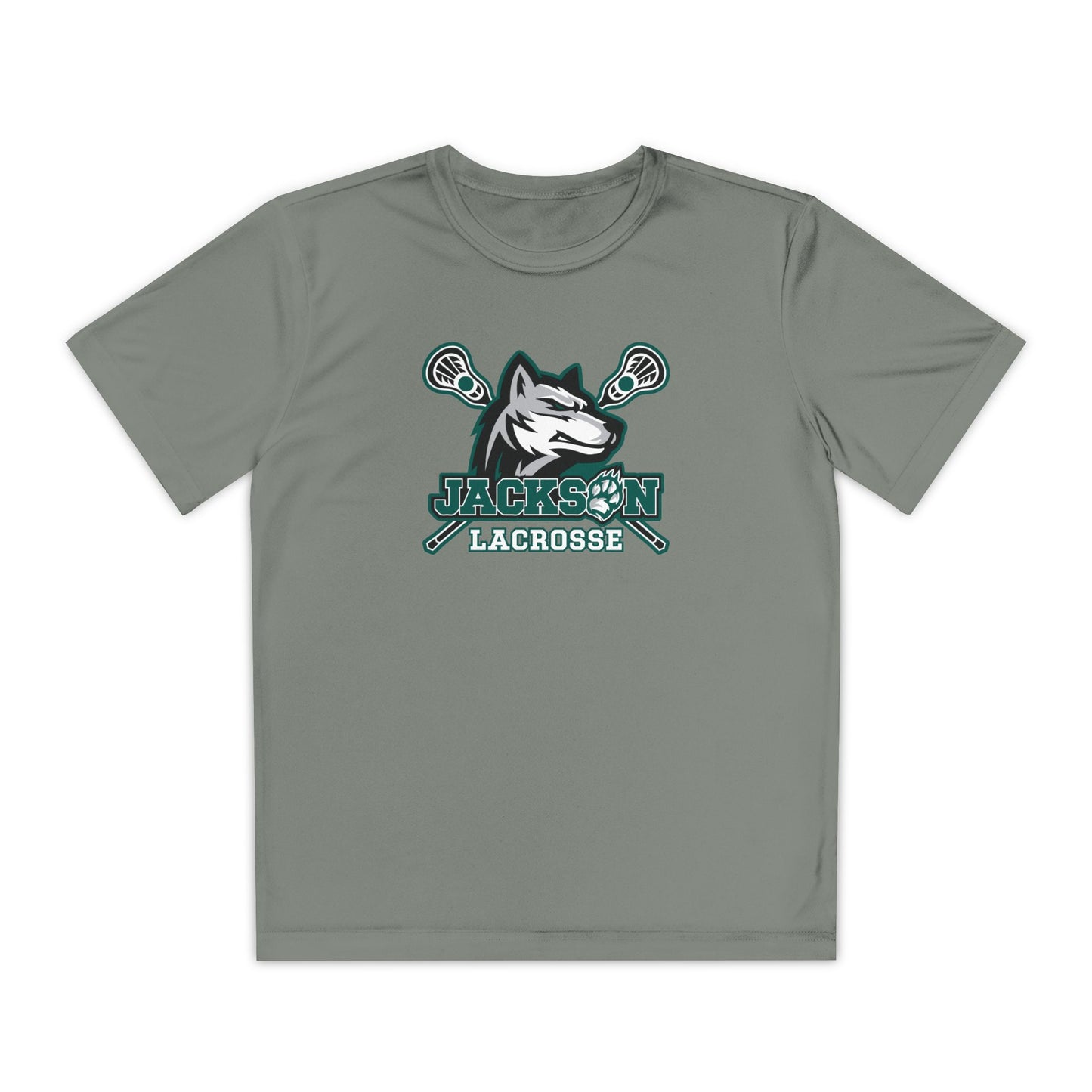 Youth Jackson Lacrosse Sport-Tek Performance T-Shirt