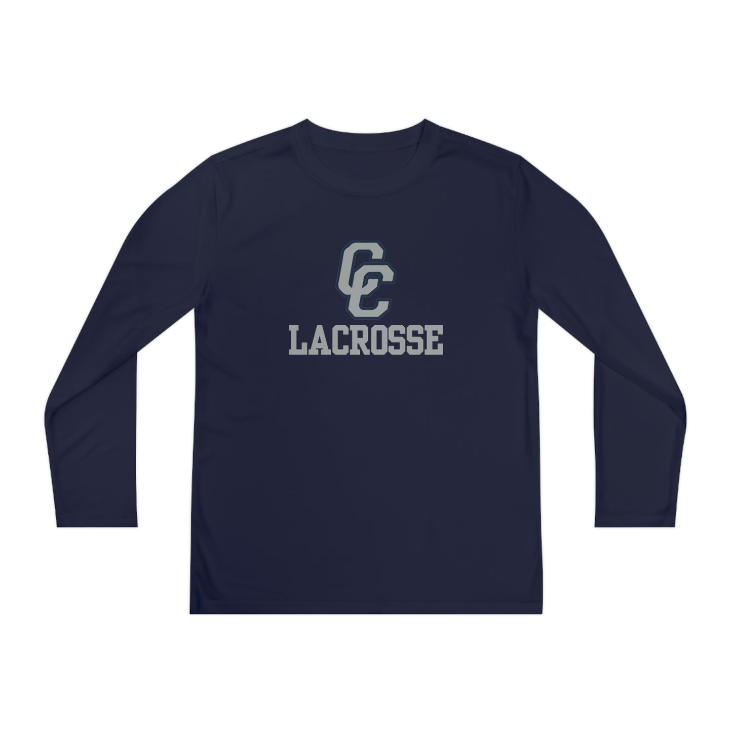 Youth Corner Canyon Lacrosse Sport-Tek Performance Long Sleeve Shirt