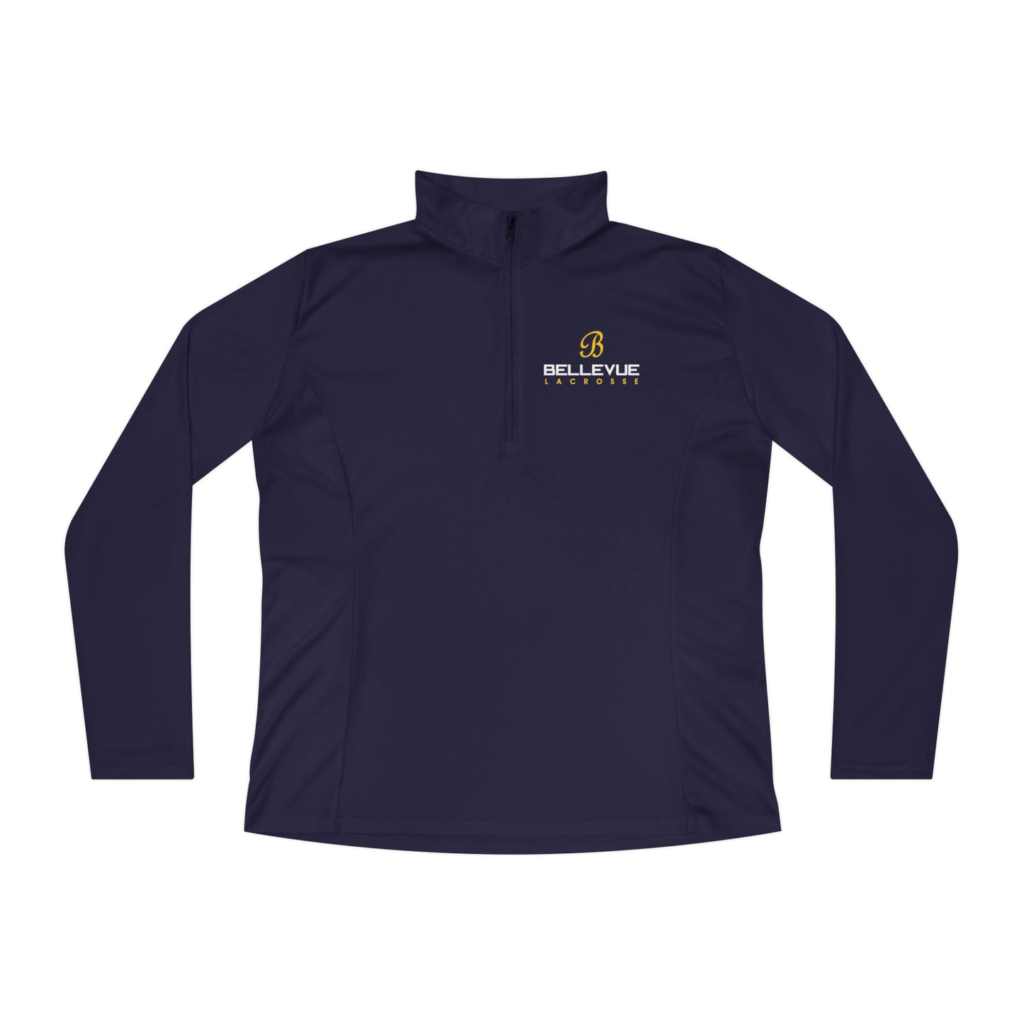 Women's Bellevue Lacrosse Sport-Tek Quarter-Zip Pullover