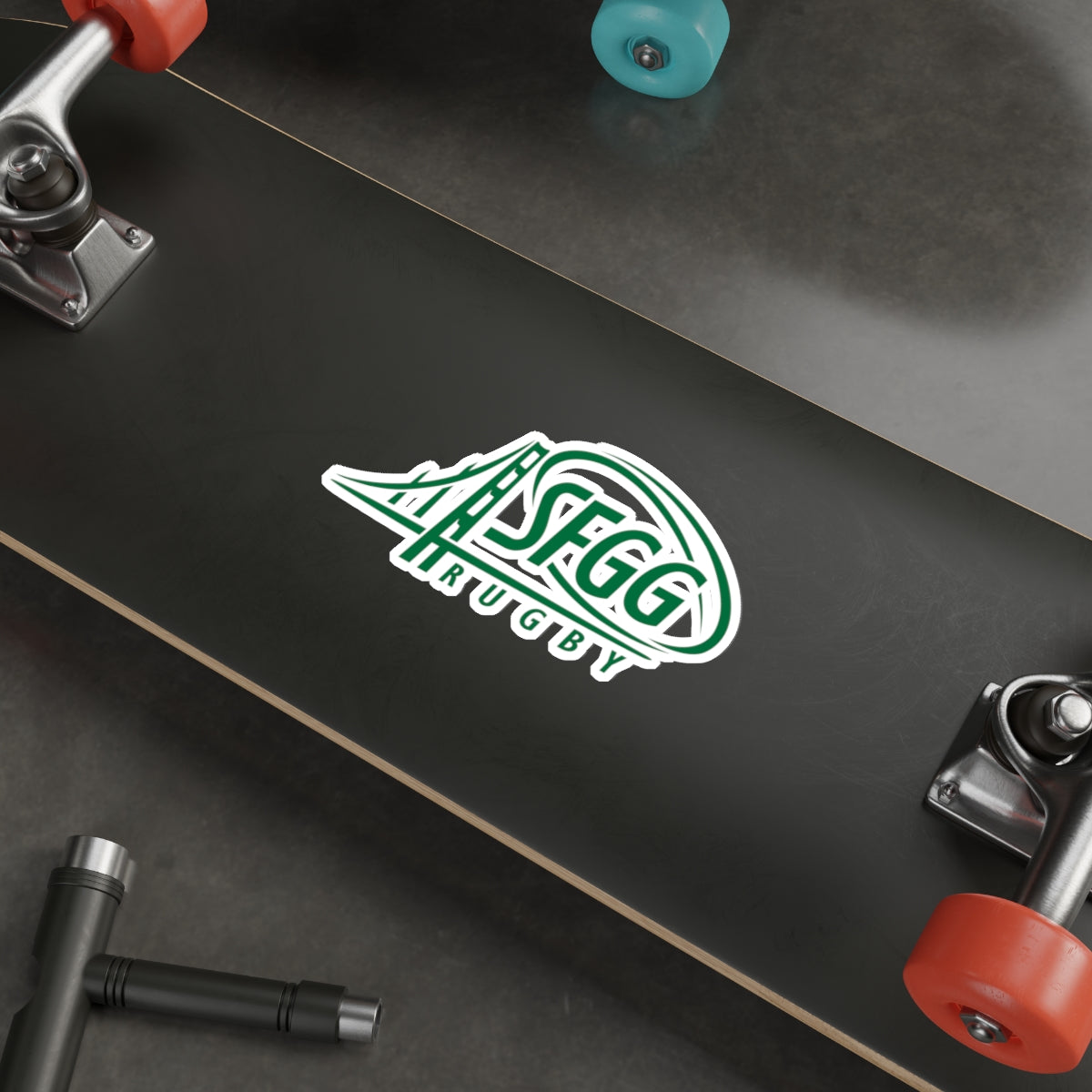 SFGG Rugby Die Cut Stickers