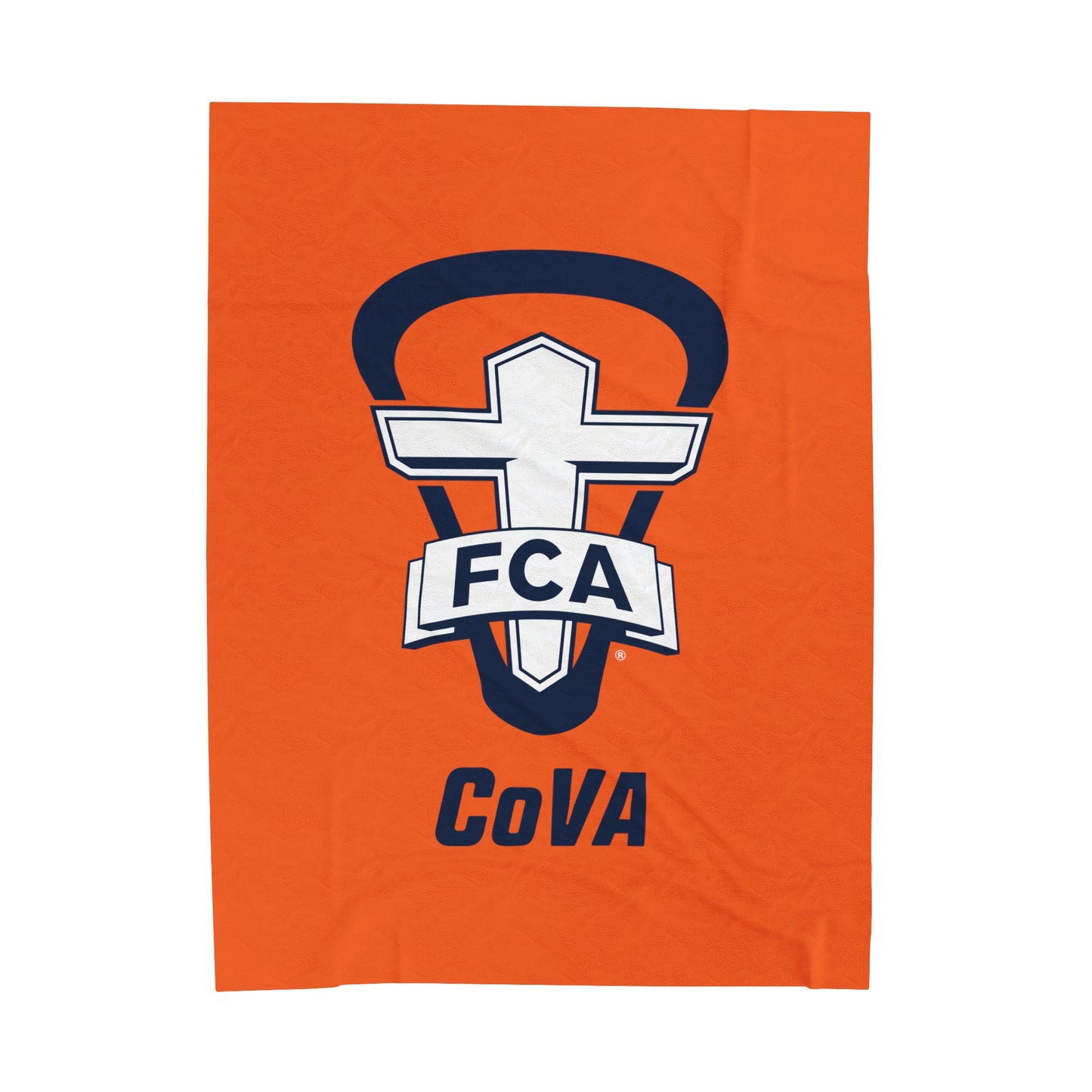 FCA Lacrosse Velveteen Plush Blanket