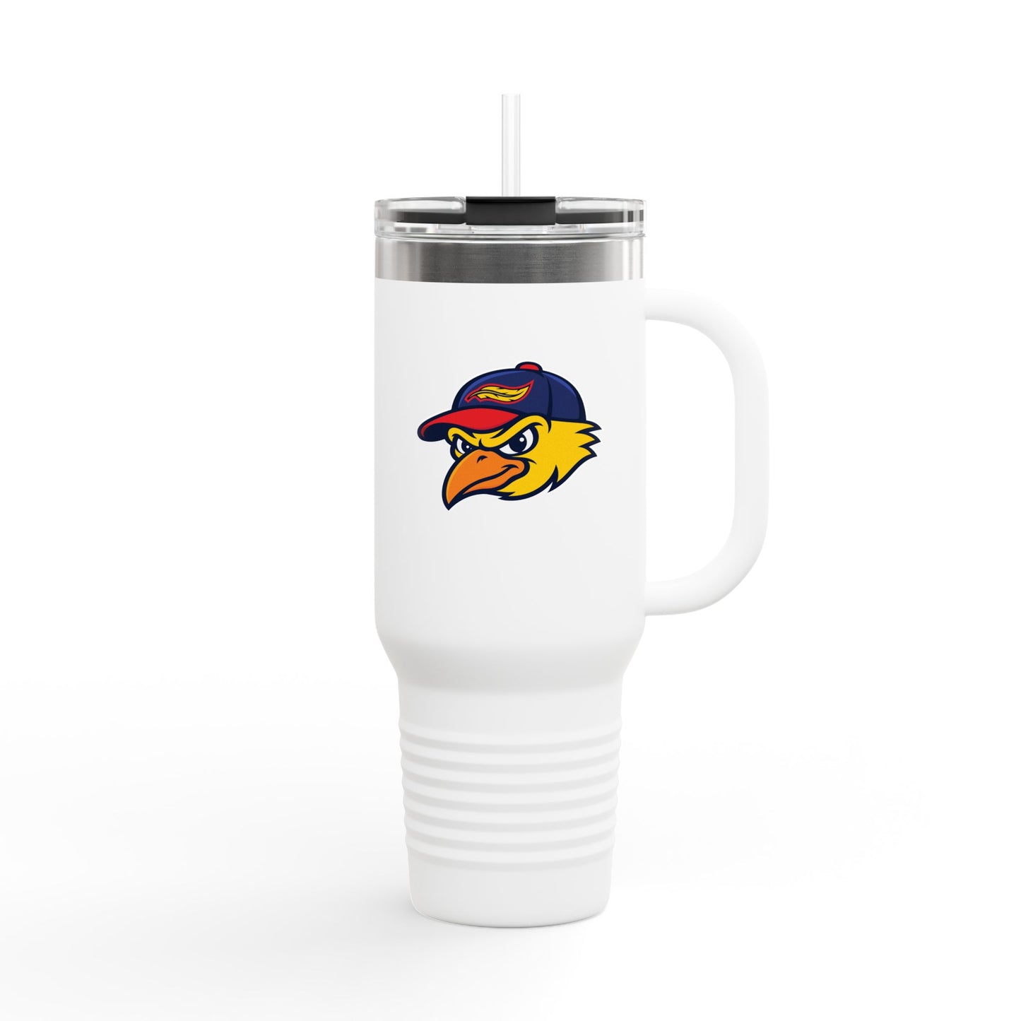 Mudhens Baseball Insulated Travel Mug (40 oz)