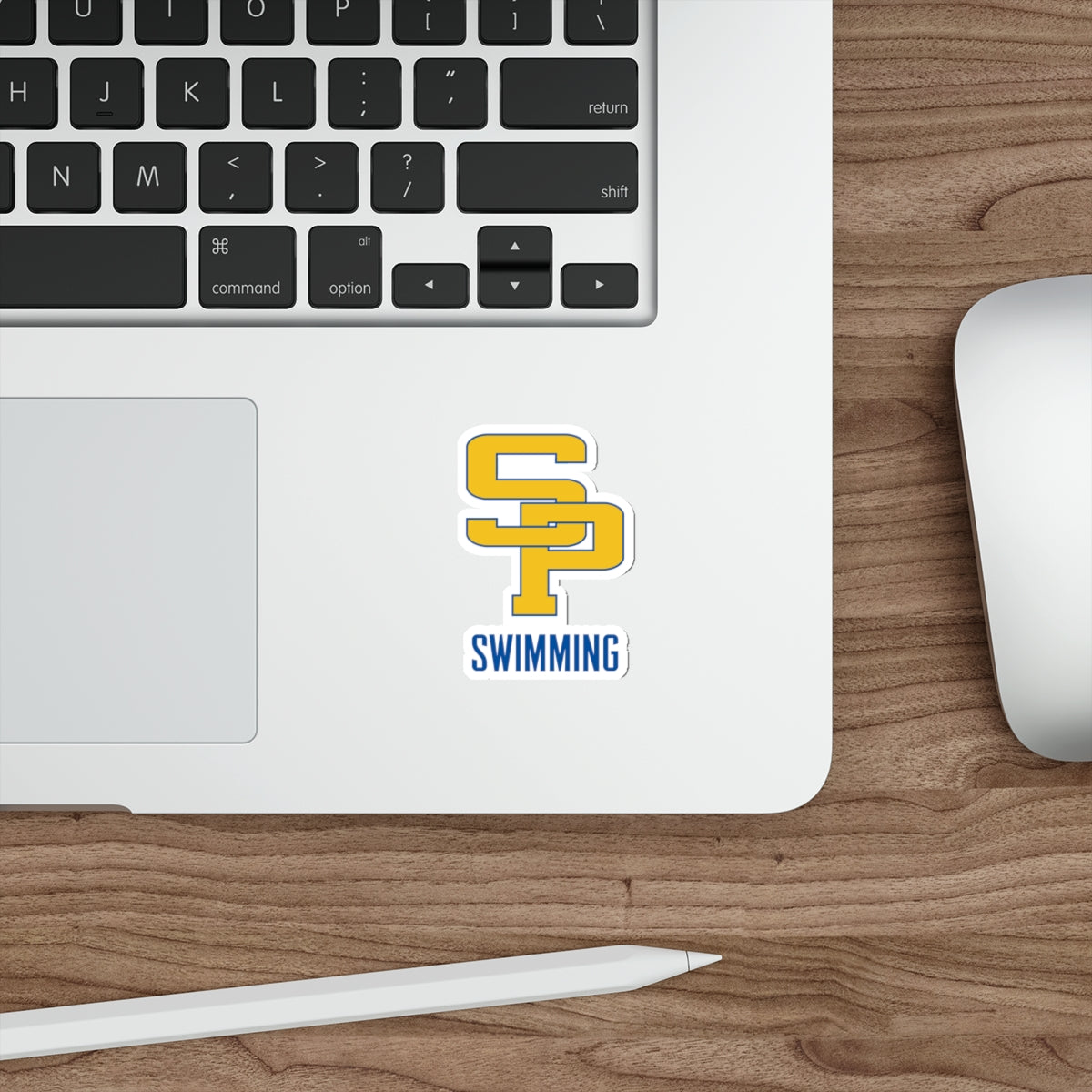 St. Paul's Swimming Die Cut Stickers