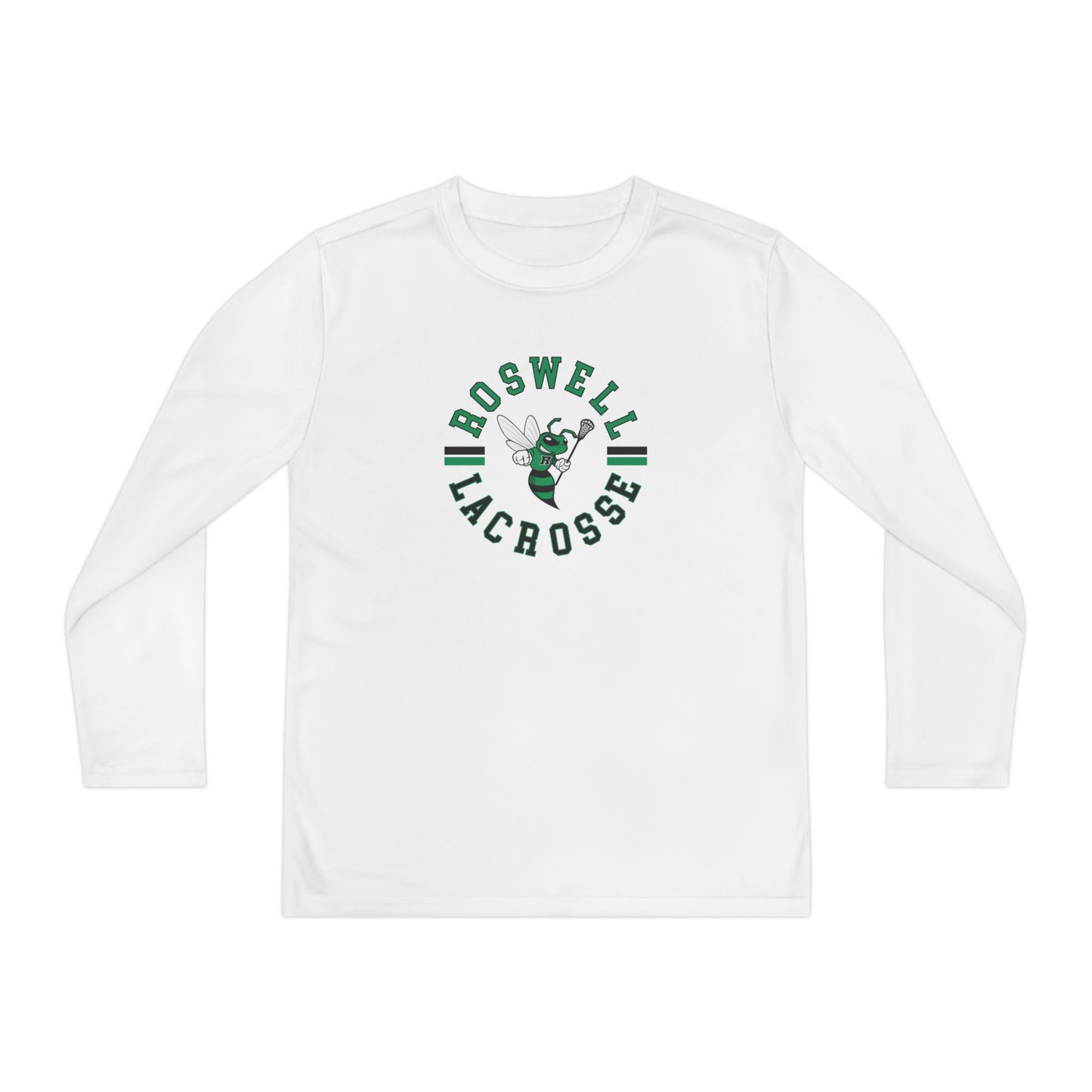 Youth Jr Hornets Lacrosse Sport-Tek Performance Long Sleeve Shirt