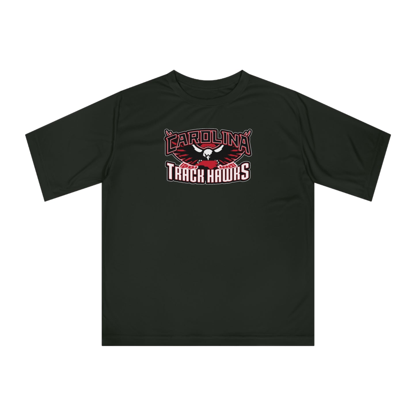 Adult Carolina Track Hawks Team 365 Performance T-shirt