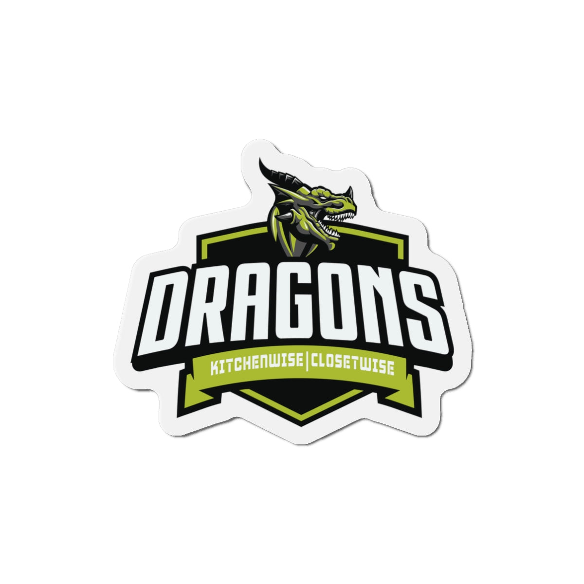 Dragons Die-Cut Magnet