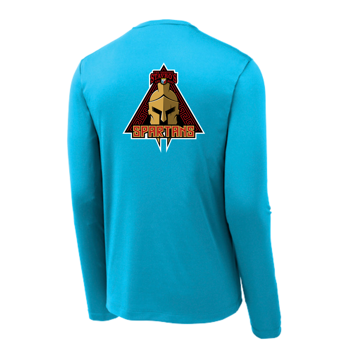 Adult Spartans Sport-Tek Posi UV Pro LS Tee
