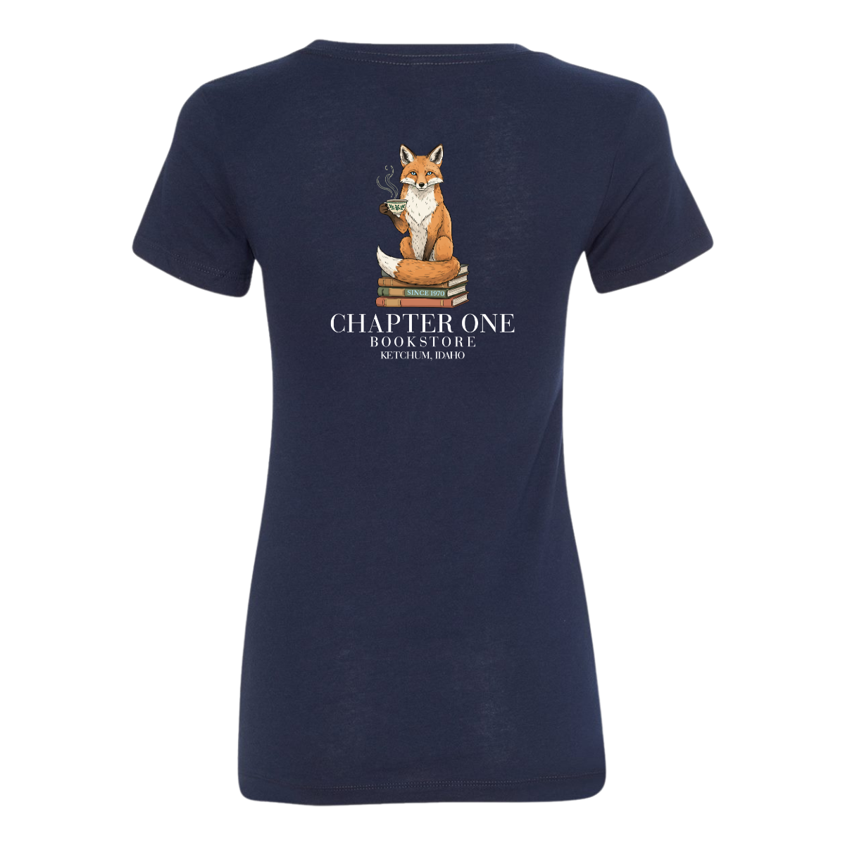 Women's Chapter One Bookstore Next Level Ideal T-Shirt