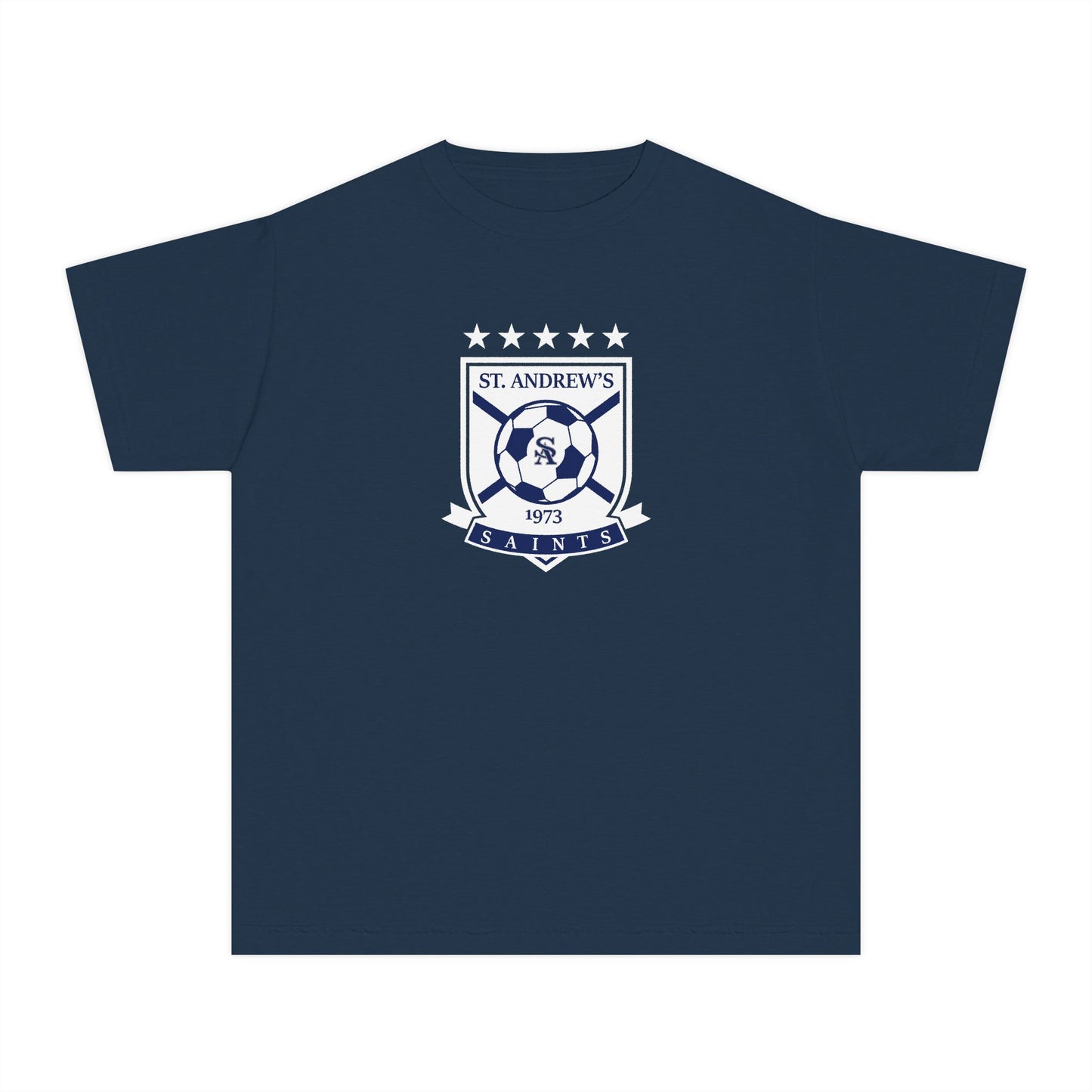 Youth St. Andrew's Soccer Comfort Colors Garment Dyed T-Shirt