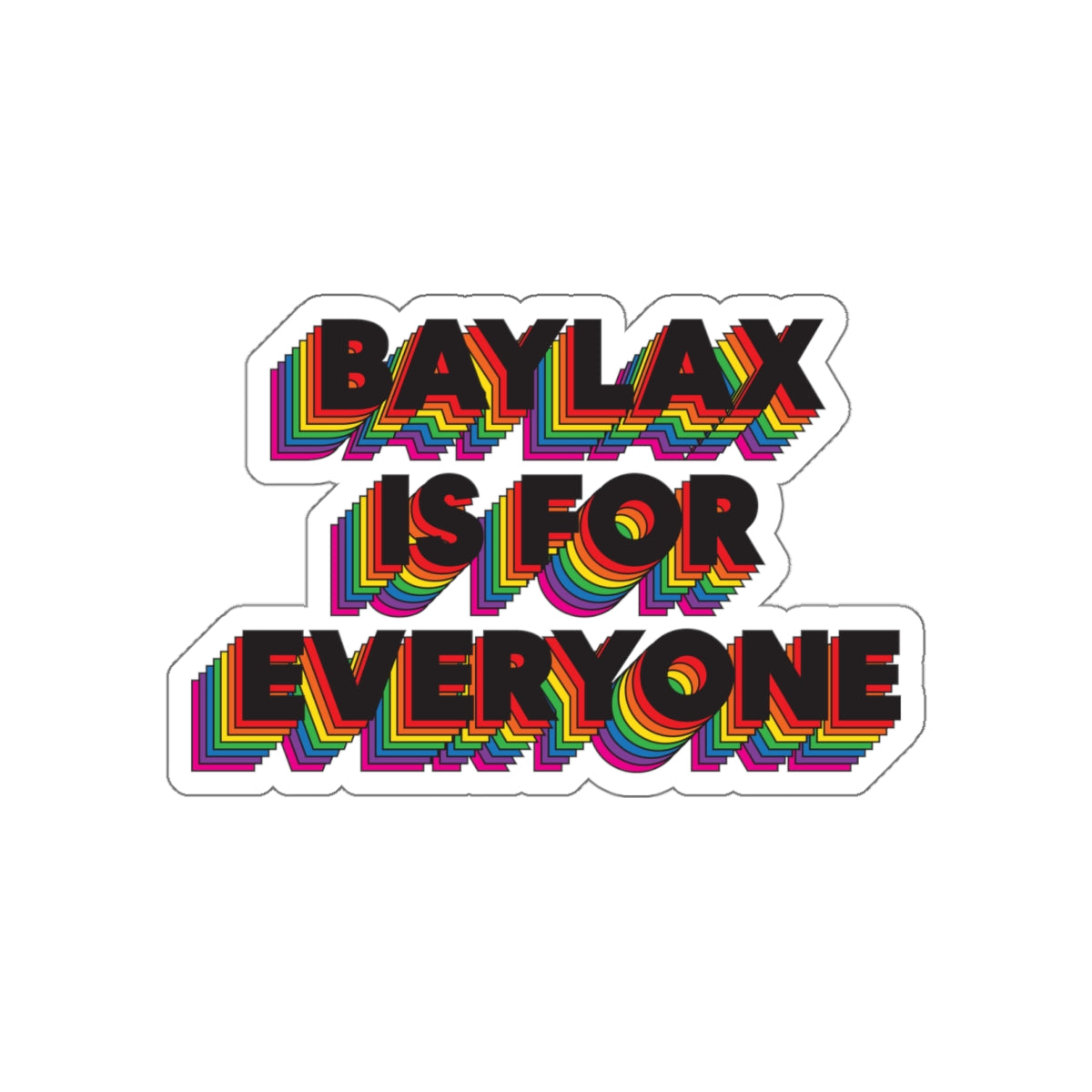 BayLax Die Cut Stickers