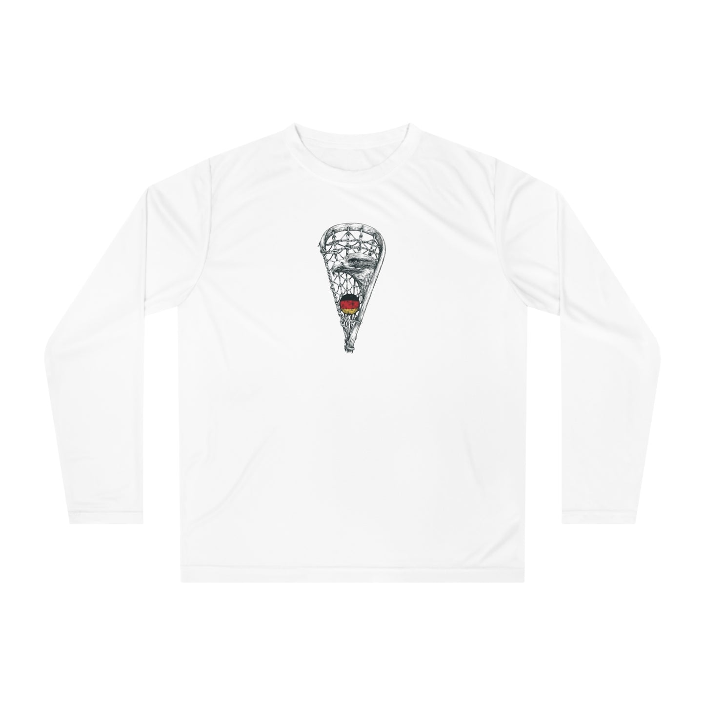 Adult GH Lacrosse Team 365 Performance Long Sleeve Shirt