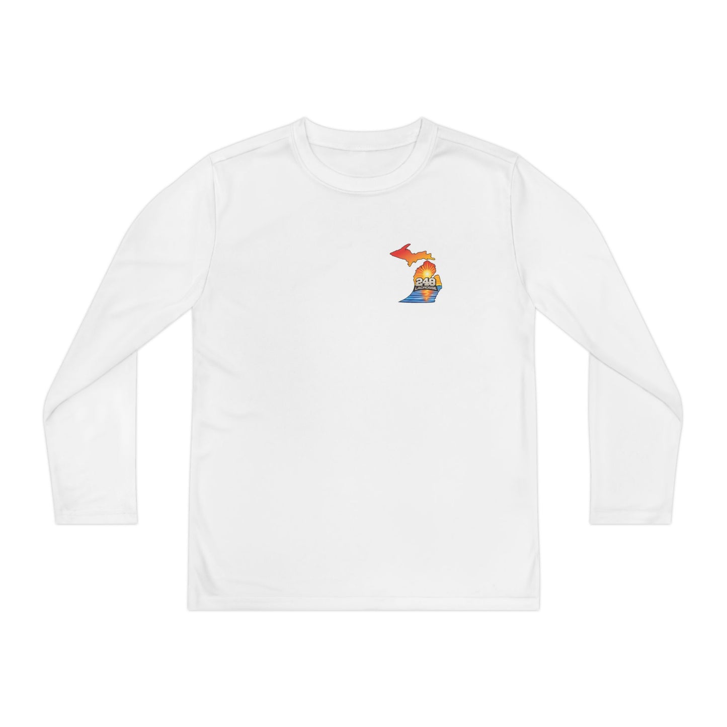 Youth 248 Lacrosse Sport-Tek Performance Long Sleeve Shirt