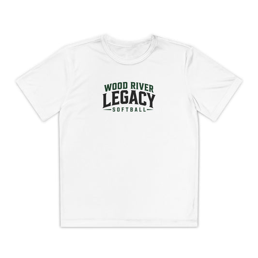 Youth Wood River Legacy Softball Sport-Tek Performance Tee