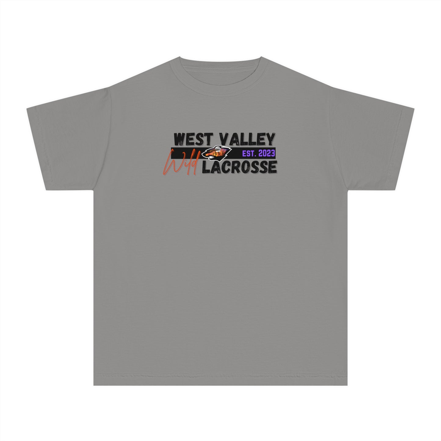Youth WVW Lacrosse Comfort Colors Garment-Dyed T-Shirt