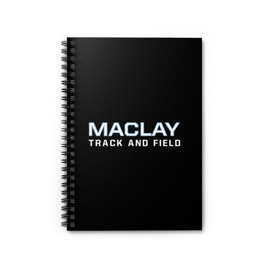 Maclay Track & Field Spiral Notebook - Ruled Line (8" x 6")