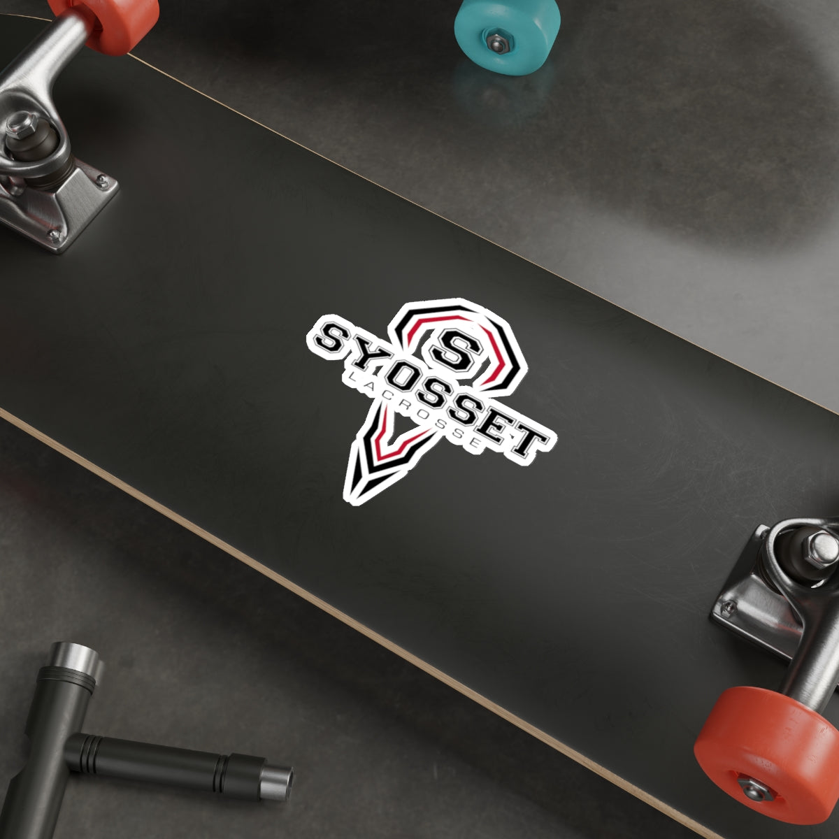 Syosset Lacrosse Die-Cut Sticker