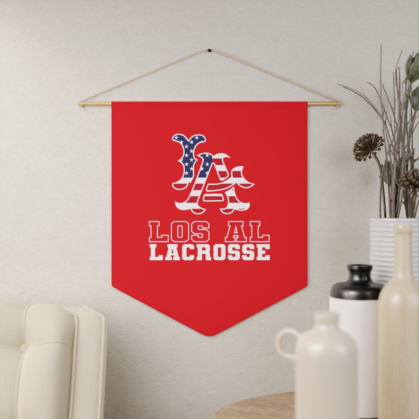 Los Al Lacrosse Pennant