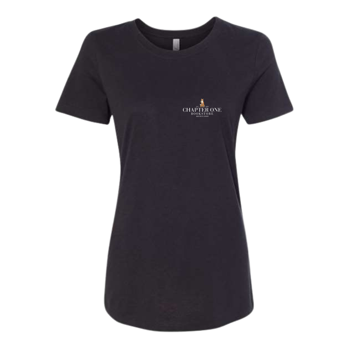 Women's Chapter One Bookstore Next Level Ideal T-Shirt