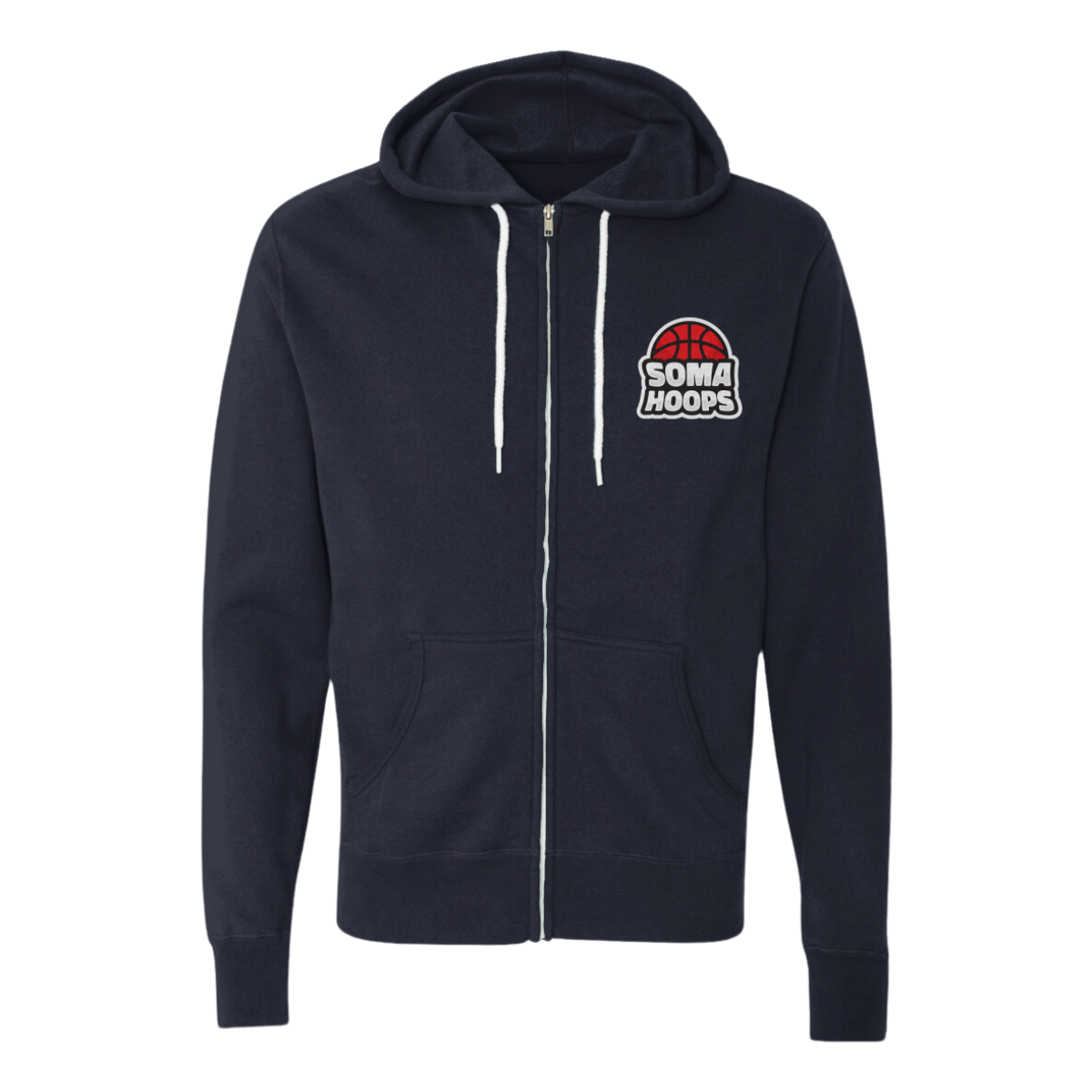 Adult SOMA Basketball ITC Lightweight Full Zip Hoodie