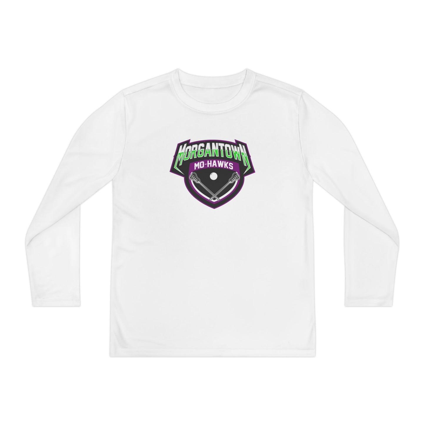Youth Morgantown Lacrosse Sport-Tek Performance Long Sleeve Shirt