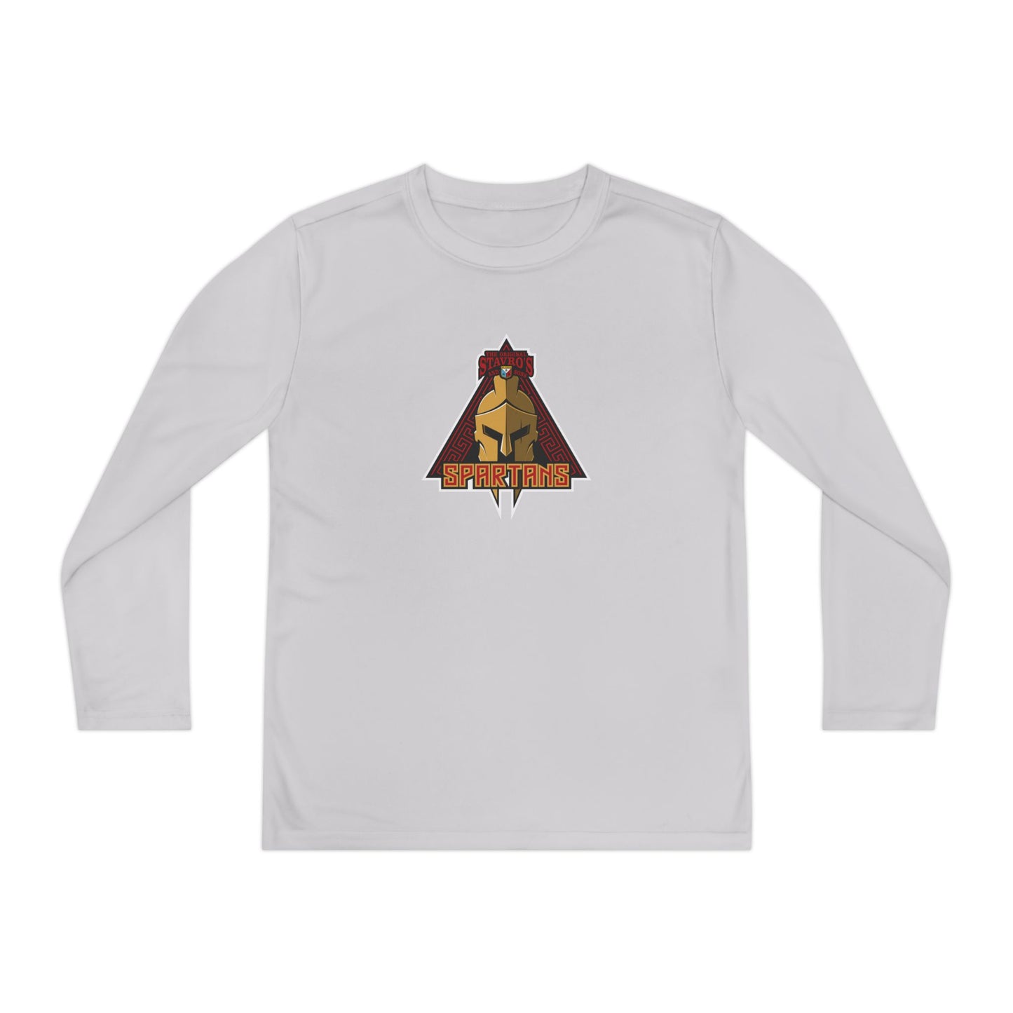 Youth Spartans Sport-Tek Performance Long Sleeve Shirt