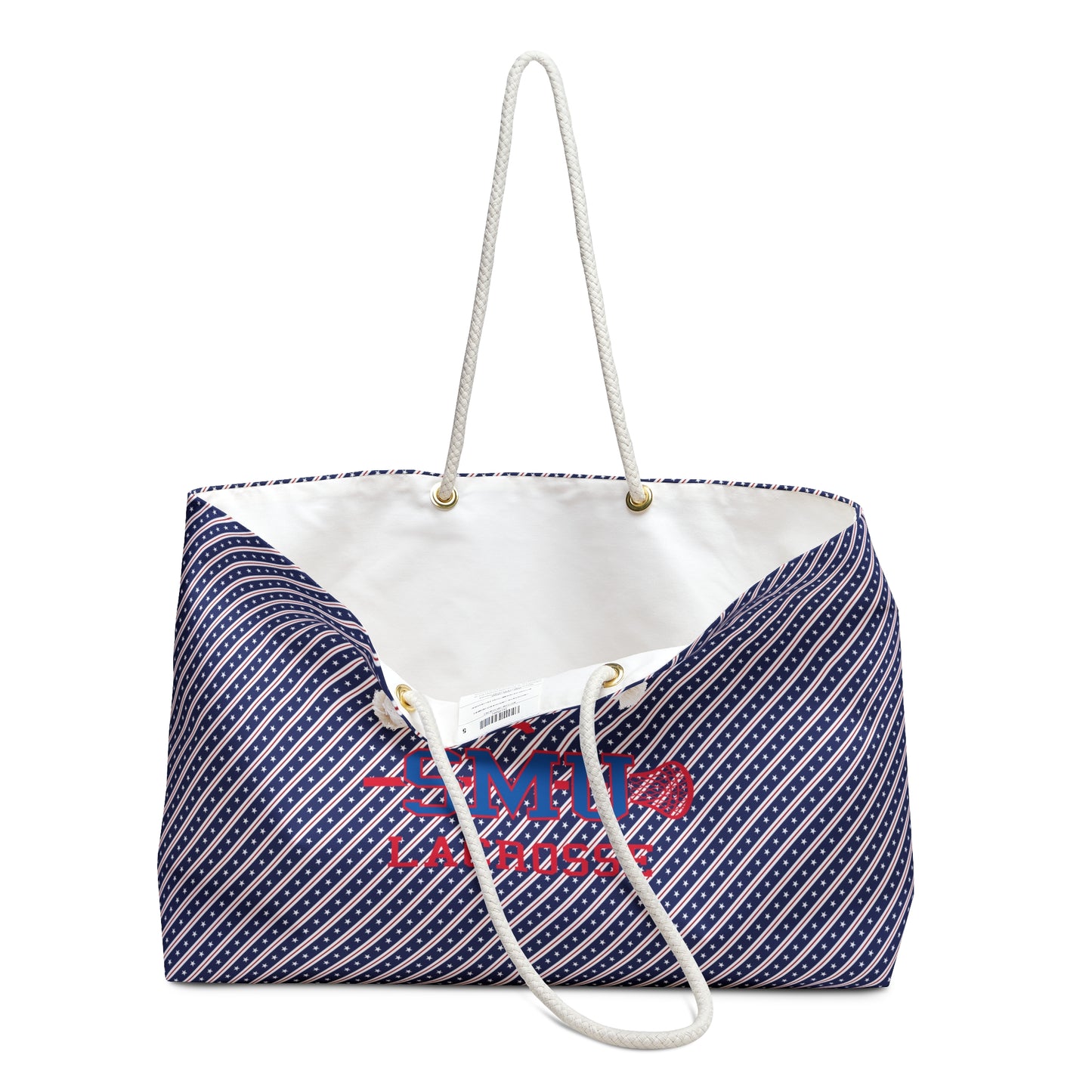 SMU Lacrosse Weekender Tote Bag