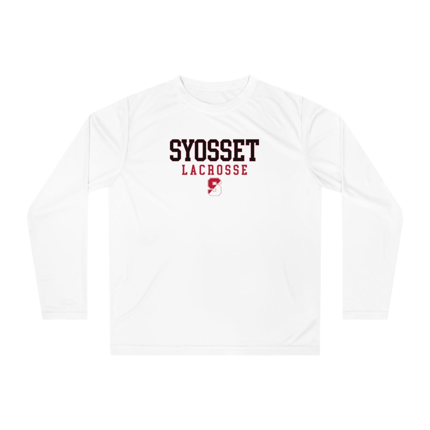 Adult Syosset Lacrosse Team 365 Performance Long Sleeve