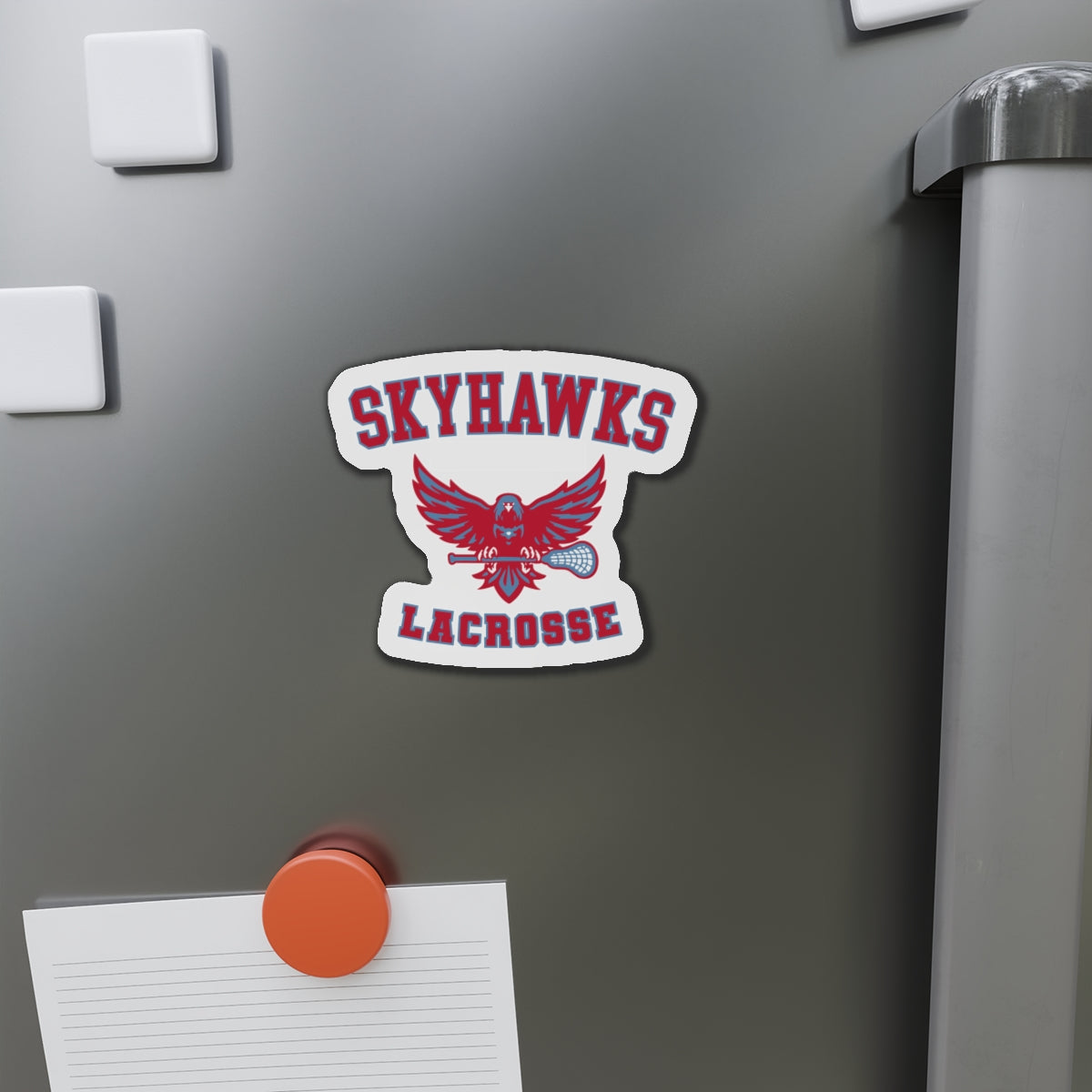 Crystal City Skyhawks Die-Cut Magnet