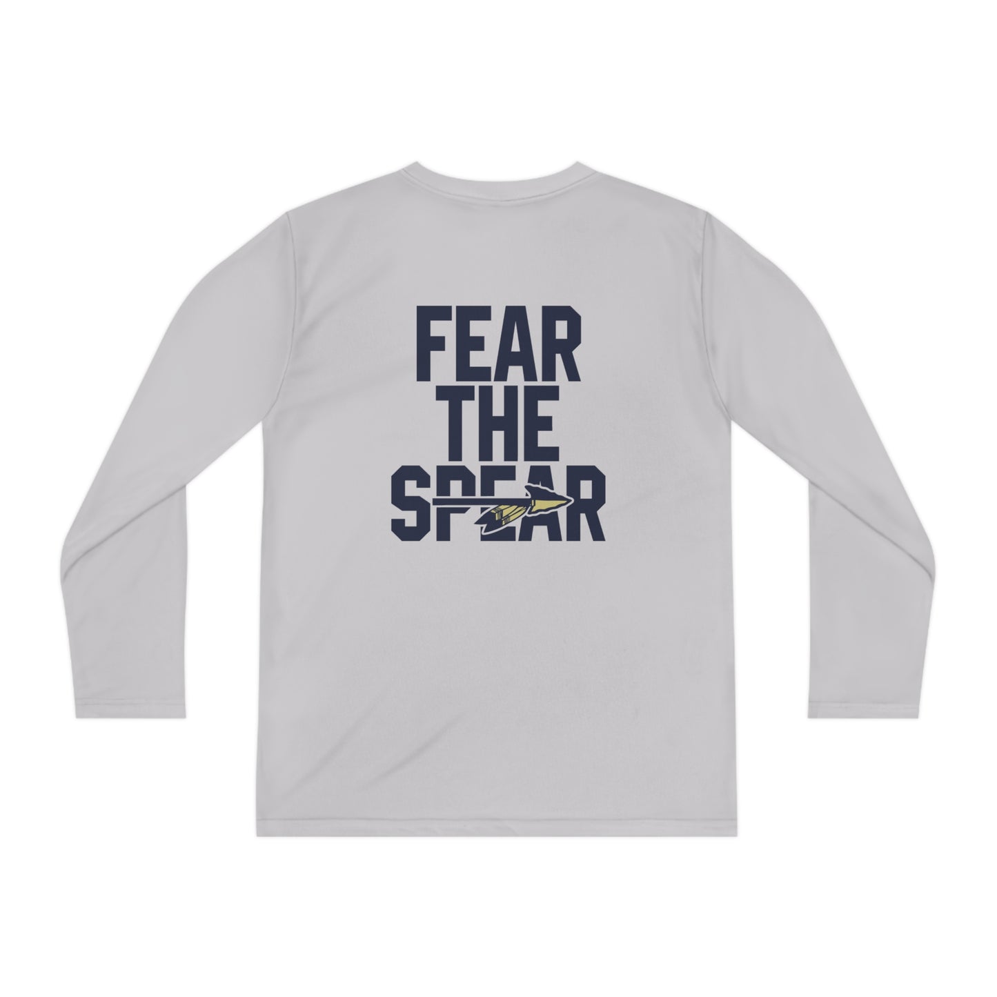 Youth Keller Football Sport-Tek Performance Long Sleeve Shirt