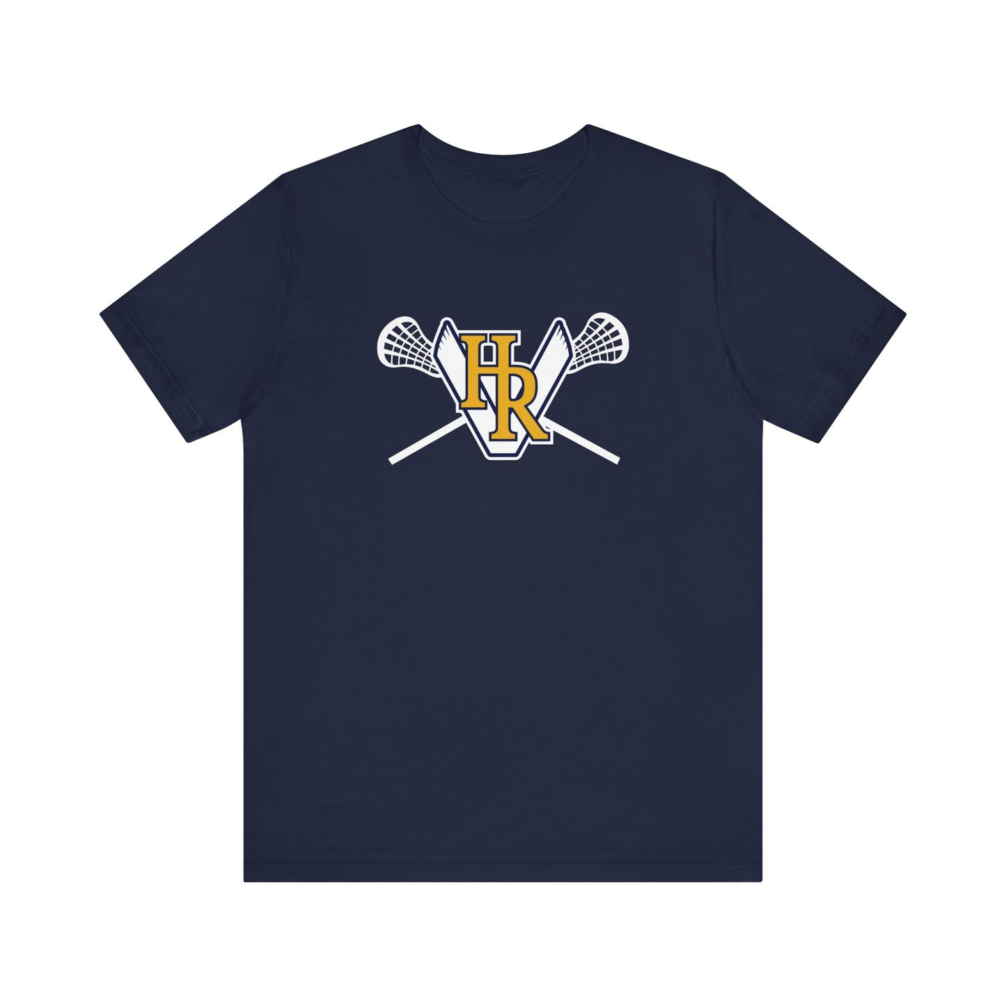 Adult HRV Lacrosse Bella + Canvas Short Sleeve Cotton Tee