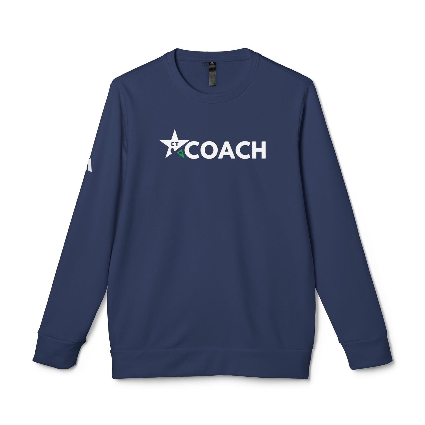Adult CT Elite Coach Adidas Fleece Crewneck Sweatshirt